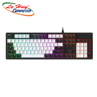 Bàn phím cơ Gaming DAREU EK104 WHITE x BLACK (Dream Switch)