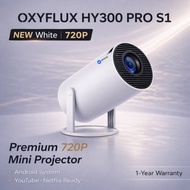 OXYFLUX Hy300 Pro S1 Portable Smart Projector projektor Mini 4K For Android Phone Bluetooth Projecto