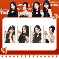 Fengya Stops For You AESPA Pizza Photocard Golden Winter Ningyizhuo Photocard Star Merchandise Self-