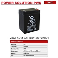 Ups Battery Dry Battery Portable Speaker Voz 12v 2.5Ah 2.9Ah 2900 mAh