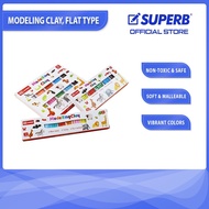 Superb Writer Modelling Clay Flat Type
