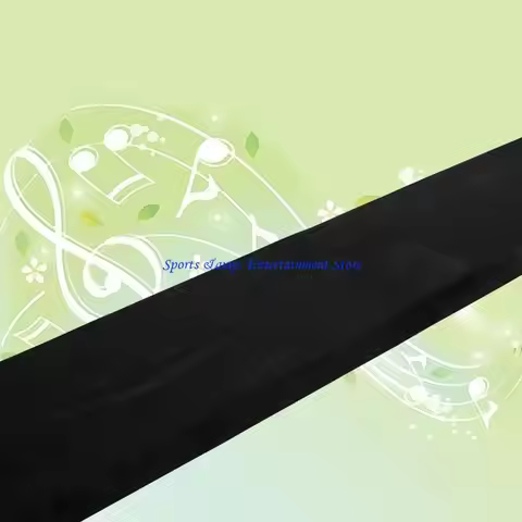 G7NF Comfortable Guitar Fingerboard Unslotted Blank Ebony Fretboard Acoustic Guitar Finger Plate Rep