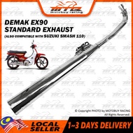 DEMAK EX90 STANDARD EXHAUST SUZUKI SMASH 110 STANDARD EXHAUST