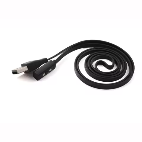 652F Smartwatch Power Adapter Fast Charging Cable Cord Wire for Pebble for time Round Wristwatch