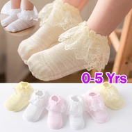 0 - 3Yrs old Lace Socks Children Socks Baby Girl Lace Socks Lace Mesh Cotton Thin Lace Socks