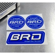BRD / UMA RADIATOR CAP REPLACEMENT STICKER SET ONLY