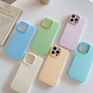 Solid Color Candy Phone Case For iQOO Z9X Z9 Turbo Z7i Z6 Lite Z5 Z5X Z3 U5 U5E U3 U3X 2 in 1 Anti-f