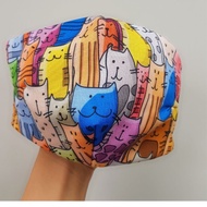 Cats 4" Motif Mask