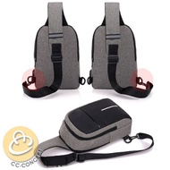 Smart USB Sling Bag Anti Theft Bag Shoulder Bag