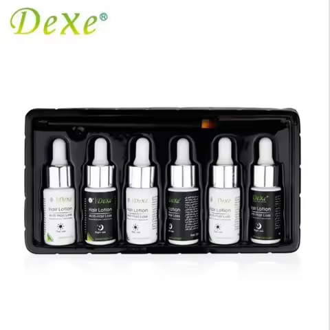 DEXE Hair Lotion Anti-hair Loss Day and Night Serum Hair Care Serum Day & Night Drops Set Nourishing
