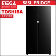 TOSHIBA GR-RS780WE-PGX 545L SIDE-BY-SIDE FRIDGE (2 TICKS)