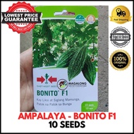 ♞EAST-WEST SEEDS - AMPALAYA SEEDS - BONITO F1 HYBRID 10 Seeds