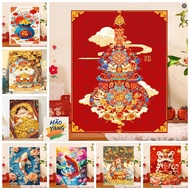 HY-frame-/32*40cm/40*50/50*60--Collection of coloring by number paintings SUMCNY frame, brush, paint