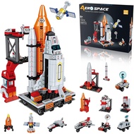 Space Exploration Shuttle Toys for 6 7 8 9 10 11 12 Year Old Boys 12-in-1 STEM Aerospace Building Ki
