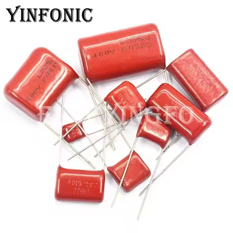 10PCS/Lot CBB capacitor 630V 102~824J Metallized Polypropylene Film Capacitor 103/104/473/474/105/22
