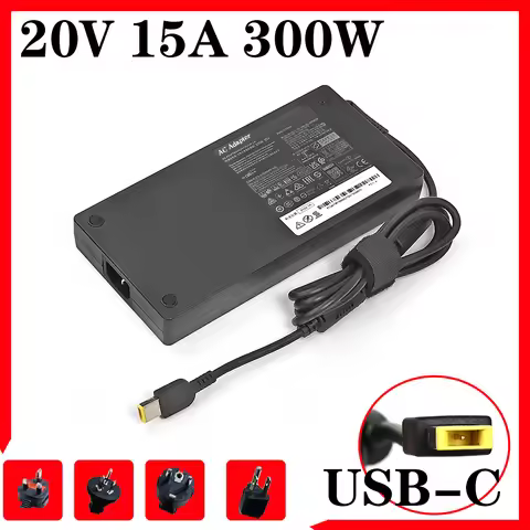 ADL300SDC3A 300W AC Adapter Charger For Lenovo ThinkPad 20V 15A R9000P R9000K Y9000K 5A10W86289 Lapt