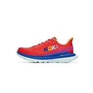 2023 HOKA ONE ONE Mach 4 Shock Absorption Marathon Sneakers Running Shoes Red Blue