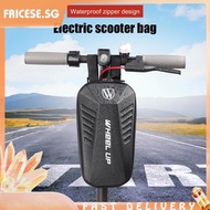 [fricese.sg] Electric Scooter Hanging Bag Large Capacity Hard Shell Front Frame Waterproof Zipper Pouch Electric Scooter Storage Bag for Xiaomi