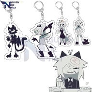 Fashionconnect Basic Paper Educational Keychain, Basic Paper Education Acrylic Miss Circle Oliver Co