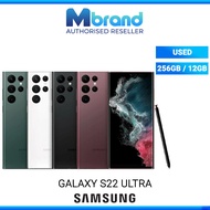 Samsung Galaxy S22 Ultra 5G 256GB + 12GB RAM 108MP 6.8 inches Android Handphone Smartphone Used 100% Original
