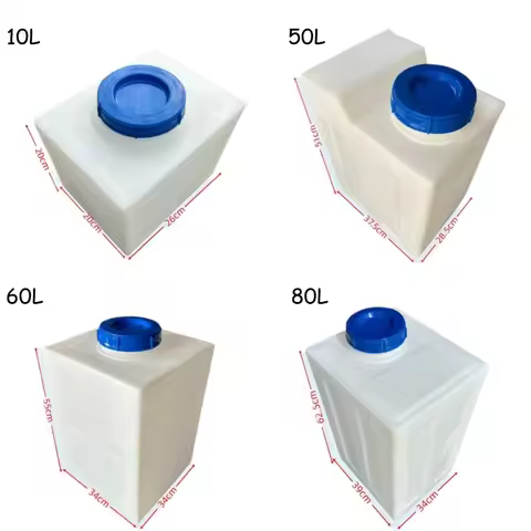 10L/50L/60L//80L RV Water Storage Tank Vertical Style Professional Fresh Water Holding Tank For Trai