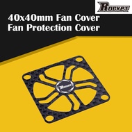 Rocket 40x40MM  Carbon Cooling Fan Cover & M3 * 14mm Screw RC Motor / Electric Regulating Fan Protec