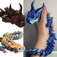 3D Printed colorful Dragons Glow-in-the-dark Dragon Figurine fashion Kids Birthday Gift