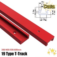 DALIA 1Pcs T-Track, T Slider Fixture Slot Slide Aluminium Alloy T-Slot Track, Slide Guide Rail 300-6