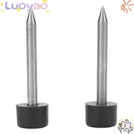 LUOYAO 1 Pair Splicer Electrodes, Easy To Install Replacement Fiber Splicer Electrodes, Metal and Pl