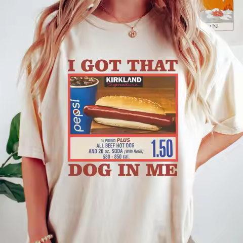 Comfort Colors ® I Got That Dog In Me Shirt, Costco Hot Dog Shirt, Keep 150 Dank Meme Shirt,Funny Me