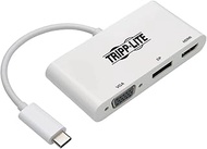 Tripp Lite USB C to HDMI/DisplayPort/VGA Adapter (M/F), USB 3.1 Gen 1, Thunderbolt 3 to HDMI/Display