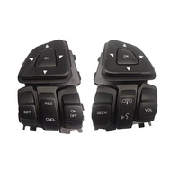 【Fo Hyundai】Pair Steering Wheel Cruise Control Switch for Ford BT4T-9E740-AFW BT4T-9E740-CFW