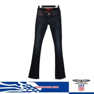 GA Blue 908 Women's Low Rise Mini Boot Jeans - 2012