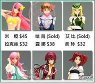 (散賣) BANDAI萬代 Gundam Seed Destiny 高達SEED女角 盒蛋Part 9 拉克絲 米婭 露娜 美玲