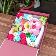 Flower Box Gift Box QUA12 Meaningful Gifts for March 8, Birthdays, Valentine's Day, Holidays