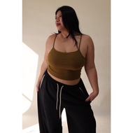 [Zero Bondage Series] Not Strong BRATOP-Caramel, Green