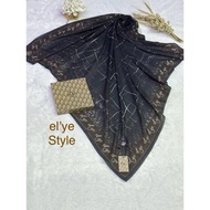 Elye style hy alya black hijab