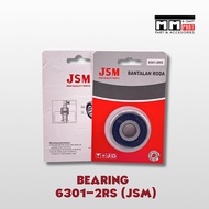 BEARING 6301-2RS JSM [RETAIL]- BEARING BEARING/ KLAKER 6301 2RS/