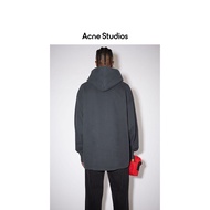 Acne Studios Men's Loose Pullover Hoodie - Distressed Wash Cotton