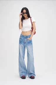 Niyom Jeans Collection Aloha : รุ่นBJ018 กางเกงยีนส์ผู้หญิง ทรงขาม้า