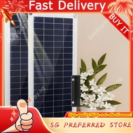 60A/100A Solar Panel Kit Solar Panel Battery Charger Controller Dual USB Solar Plate Solar Cell Cont