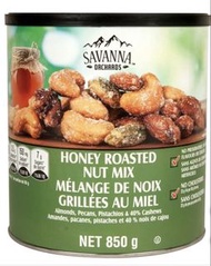 現貨！［🇨🇦加拿大直送］送禮蜂蜜香脆果仁Savanna Orchards' Honey Roasted Mixed Nuts 850g