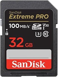 SanDisk Extreme PRO 32GB UHS-I U3 SDHC Memory Card