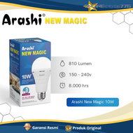 Arashi Bohlam Lampu Darurat Magic 13W - 10W - 8W Cahaya Putih Terang - GARANSI RESMI