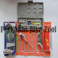 Wrench Package Wrench Set + Wrench Ring Set + Wrench Set + 40 Socket Wrench + Screwdriver