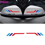 2Pcs Car Rearview Mirror Sticker For BMW E28 E30 E34 E36 E46 E60 E90 F84 F87 X1 X3 X4 X5 X6 X7
