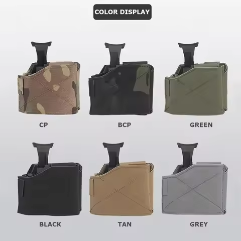 Tactical Pistol Gun Holster Concealed Waist Handgun Pouch Universal Nylon Holster For GL 17 19 M9 Co