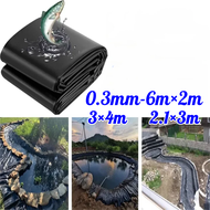 Four Seasons Beauty 8-🔥300 ไมครอน🔥ผ้ายางปูบ่อปลาสีดำ หนา 0.3 ผ้ายางปูบ่อ 6*2 M 3×4m 2.1*3m ปูบ่อปลา 