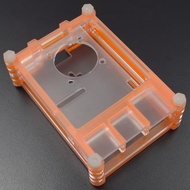 Case for Raspberry Pi 4 B+ 9 Layer Acrylic orange