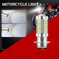 White Motorcycle Bulb 1Pc 33SMD H2/P15D/T19 LED Headlight Bulb